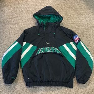 Philadelphia Eagles Throwback Mitchell & Ness Jacket